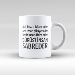 Dürüst insan sabreder - Kupa