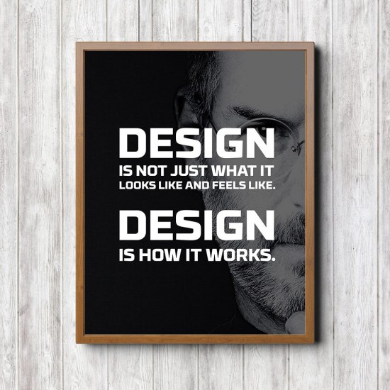 Design is how it works - Poster