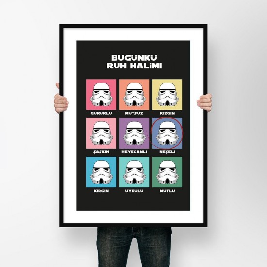Bugünkü Ruh Halim - Star Wars - Poster