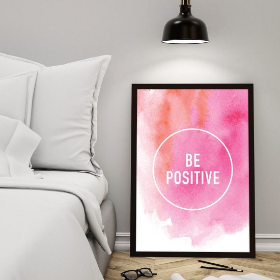 Be positive - Poster