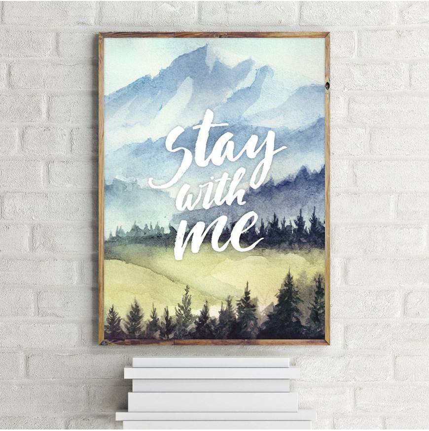 Stay with me - Poster