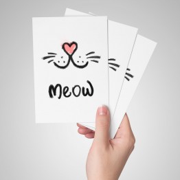 Meow - Kartpostal